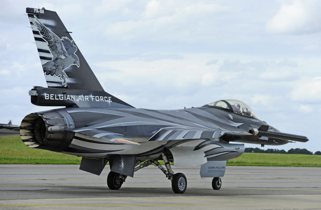 F-16 of the Belgian Air Force